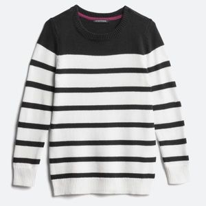 Stitch Fix Market & Spruce Breton Cotton Blend Faux Suede Elbow Patch Pullover